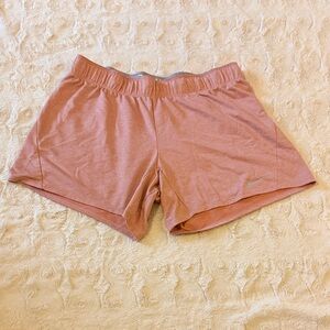 Nike Women's Athletic Shorts in Soft Pink